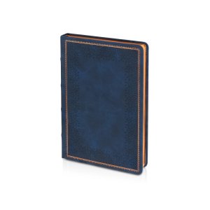 Ежедневник недатированный А5 Royal, синий с бронзовым срезом Ежедневник недатированный А5 Royal, синий с бронзовым срезом