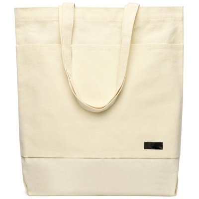 Сумка для покупок JETTA 325 г/м² с шильдом, натуральный