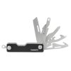 Мультитул-складной Canto 10-в-1 с защитным фиксатором, серебристый/черный