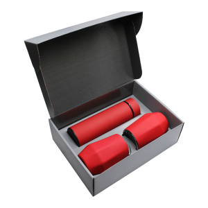 Набор Hot Box E2 софт-тач EDGE CO12s grey (красный)