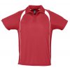 Спортивная рубашка поло Palladium 140 красная с белым Спортивная рубашка поло Palladium 140 красная с белым