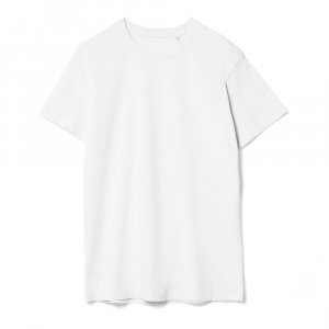 Футболка унисекс T-Bolka 160, белая (белоснежная) Футболка унисекс T-Bolka 160, белая (белоснежная)