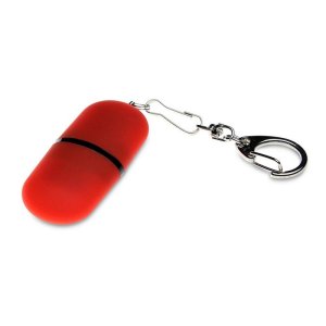 Флешка Goutte Soft-touch на 8 Гб, красный Флешка Goutte Soft-touch на 8 Гб, красный