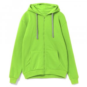 Толстовка на молнии с капюшоном Siverga Heavy, зеленое яблоко Толстовка на молнии с капюшоном Siverga Heavy, зеленое яблоко