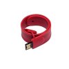 USB 2.0- флешка на 32 Гб в виде браслета, красный