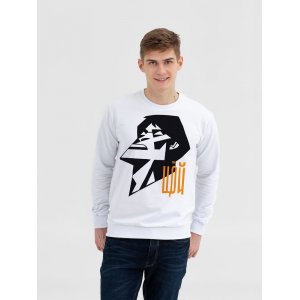 Свитшот «Меламед. Виктор Цой», белый Свитшот «Меламед. Виктор Цой», белый