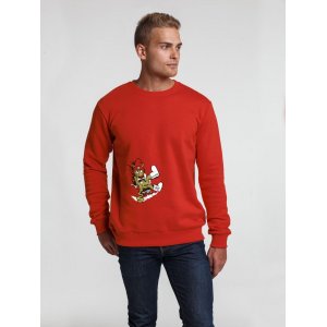 Толстовка «Ну, накати!», красная Толстовка «Ну, накати!», красная