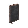 Ежедневник недатированный А5 Royal, черный с бронзовым срезом