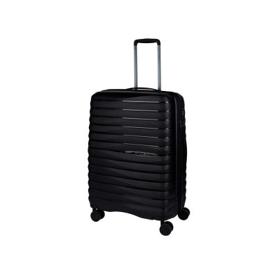 Чемодан Eberhart Dune средний М полипропилен черный 46D-009-424