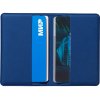 Футляр-книжка на 4-е карты с RFID Favor, синий