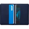 Футляр-книжка на 4-е карты с RFID Favor, темно-синий