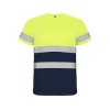 Футболка Delta мужская, нэйви/неоновый желтый Футболка Delta мужская, нэйви/неоновый желтый
