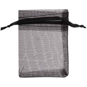 Мешочек подарочный Gauze, черный Мешочек подарочный Gauze, черный