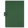 Блокнот А5 Tasmania, в твердой обложке со стикерами в линейку, зеленый