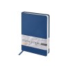 Ежедневник с каменной бумагой недатированный А5 Carrara, темно-синий