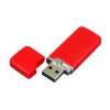 USB 2.0- флешка на 64 Гб с оригинальным колпачком, красный