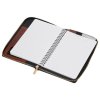 Бизнес-блокнот на молнии А5 Fabrizio, 80 листов,  коричневый