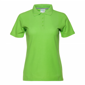 Рубашка поло женская 04WL_Ярко-зелёный