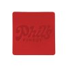 ПАТЧ КВАДРАТ soft-touch (красный) 5,5 х 5,5 см
