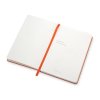 Бизнес-блокнот С3 софт-тач с магнитом, твердая обложка, 128 листов, оранжевый