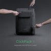 Рюкзак KORIN ClickPack X 45х32х15,5 см, с клапаном, черный