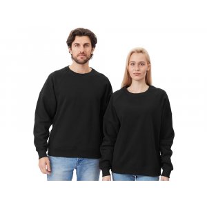 Свитшот оверсайз Paris, унисекс, черный Свитшот оверсайз Paris, унисекс, черный