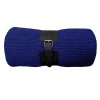 Плед"Belt"; т.синий; 130 х 180 см; 100% акрил, с поясом