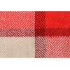 Плед акриловый в клетку Tartan, красный