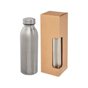 Бутылка Riti объемом 500 мл с медной обшивкой и вакуумной изоляцией , серебристый Бутылка Riti объемом 500 мл с медной обшивкой и вакуумной изоляцией , серебристый