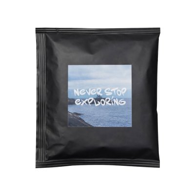 Кофе в дрип пакете Бразилия 50% / Эфиопия 50%), черный (цифровая печать)