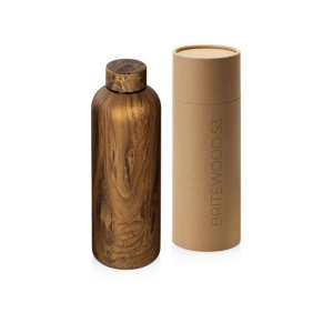 Вакуумная термобутылка Britewood S3, 500 мл, крафтовый тубус Вакуумная термобутылка Britewood S3, 500 мл, крафтовый тубус