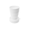 Стакан складной GOSTO антибактериальный, белый