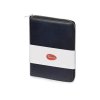 Бизнес-блокнот на молнии А5 Fabrizio с RFID защитой и ручкой, синий