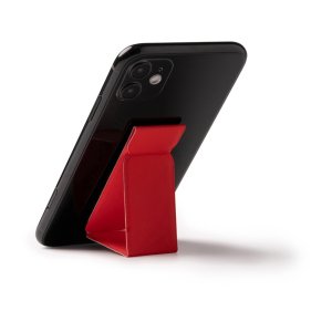 Держатель-подставка для смартфона Morgan, красный Держатель-подставка для смартфона Morgan, красный