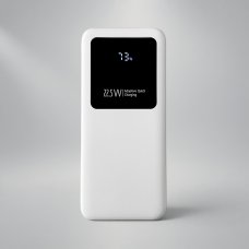 Внешний аккумулятор Kris soft touch, 10000mAh (Белый)