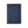 Ежедневник недатированный А5 Royal, синий с бронзовым срезом