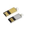 USB 2.0- флешка мини на 32 Гб с мини чипом, золотистый