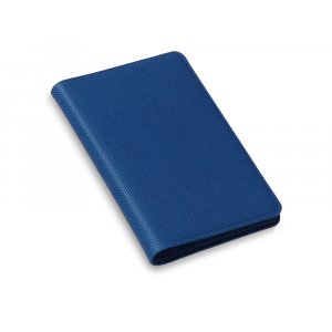 Футляр-книжка на 4-е карты с RFID Favor, синий