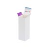 Бутылка для воды Bottle C1, сталь, soft touch, 600 мл, фиолетовый