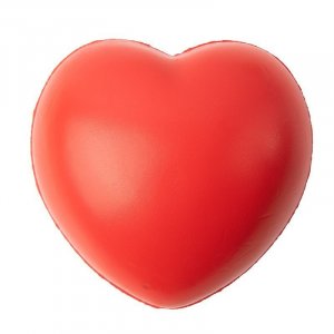 Антистресс VENTRY в форме сердца, полиуретан, красный