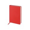 Ежедневник с каменной бумагой недатированный А5 Carrara, красный