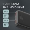 Внешний АКБ NRG Power V2 20000 мА-ч, 2A, 2xUSB, черный, Deppa