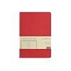 Ежедневник недатированный А5 Megapolis Nappa Flex, красный