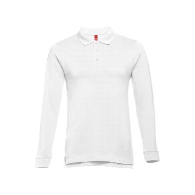 Рубашка-поло мужская BERN 210 с длинным рукавом