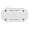 Складная зарядная станция с беспроводной зарядкой Flashport, 15 Вт, белый