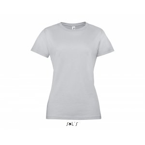 Фуфайка (футболка) REGENT женская,Чистый серый S