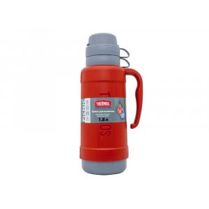 Термос со стеклянной колбой тм THERMOS PICNIC 40 Series Red 1,8L