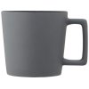 Cali Керамическая кружка объемом 370 мл с матовой отделкой - сплошной черный / Matted Grey