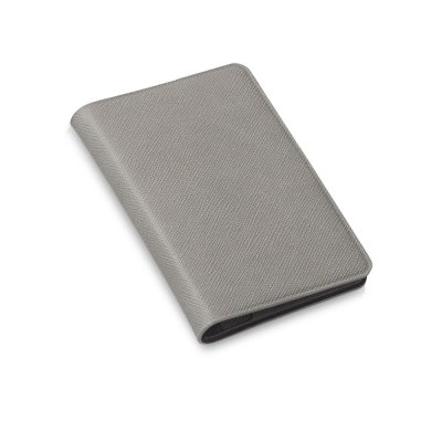 Футляр-книжка на 4-е карты с RFID Favor, серый