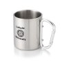 Термокружка с ручкой-карабином Alps 200мл, серебристый